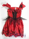 Šaty na karneval pro holky červené secondhand