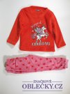 Fleesové pyžamo pro holky červené secondhand