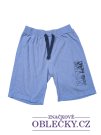 Světle modré teplákové kraťasy pro kluky