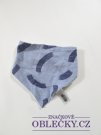 Slintáček - šátek pro kluky modrá secondhand