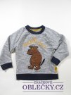 Mikina pro kluky šedá  gruffalo secondhand