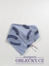 Slintáček - šátek pro kluky modrý secondhand