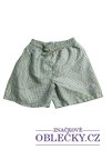 Plavkové kraťasy zelené kostkované pro kluky secondhand TU