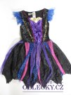 Šaty na karneval pro holky  černo fialové 