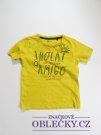 Žluté triko pro děti secondhnad