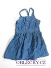 Džínové šaty modré secondhand