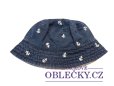 Klobouk pro kluky tmavě modrý s kotvami outlet