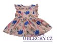Růžové šaty se zvířátky outlet Baby