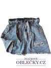 Džínová sukně s páskem secondhand Zara