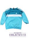 Jarní mikina s pruhy pro kluky secondhand Adidas