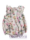 Zelené kytkované body s volánky pro holky secondhand Next