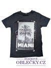 černé tričko pro kluky miami secondhand george 