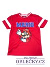 Červené triko Mario pro kluky secondhand Primark