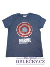 Tmavé triko žíhané Avengers pro kluky outlet Marvel