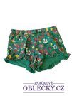Zelené mini kraťasy pro holky secondhand C&A