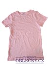 Růžové triko basic pro holky secondhand YFK