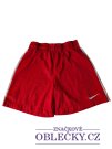 Červené sportovní kraťasy secondhand Nike