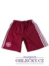 Vínové sportovní kraťasy pro kluky secondhand Adidas