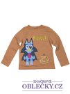 Oranžové triko s obrázkem pro kluk secondhand Bluey