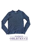 Černý slabý svetr třpytivý pro holky secondhand H&M