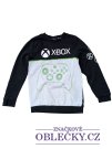 Černo bílá mikina Xbox pro kluky secondhand TU
