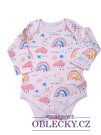 Růžové body s obrázky pro holky secondhand Lullaby