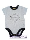Šedé body s obrázkem pro kluky secondhand Baby