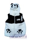 Zateplená vesta panda pro kluky secondhand 