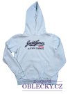 Světle modrá mikina pro kluky secondhand Jack&Jones