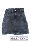 Tmavá džínová sukně pro holky secondhand H&M