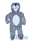 Pyžamový overal koala pro holky secondhand Michley