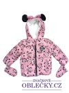 Růžová zimní bunda žáhaná pro holky secondhand Disney
