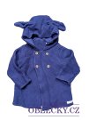 Modrá pletená bunda s ušima pro kluky secondhand Peter Rabbit