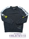 Černo bílá mikina pro kluky secondhand C&A