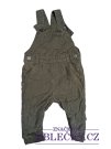 Tmavě zelený overal pro kluky žebrovaný secondhand F&F
