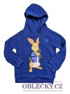 Modrá fleecová mikina pro kluky s králíčkem secondhand Peter Rabbit