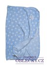 Světle modrá deka s hvězdičkami pro kluky secondhand Early Days