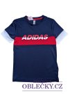 Sportovní pruhované triko pro kluky secondhand Adidas