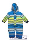 Pruhovaná zimní kombinéza pro kluky secondhand Zip Zap