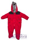 Červené zimní dupačky pro kluky secondhand TU