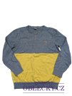 Šedo žlutý svetr slabý pro kluky secondhand Yigga