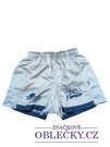 Šedé sportovní kraťasy s obrázky pro kluky secondhand Samurai
