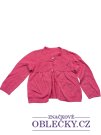 Růžový svetr na knoflíky pro holky secondhand George