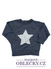 Šedá mikina s hvězdou pro kluky secondhand Next