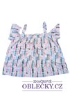 Vzorované triko na ramínkách pro holky secondhand little kids