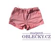 růžové kraťasy pro holky secondhand candy couture