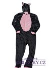 Černý overal kočky pro holky secondhand