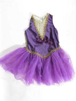 Šaty  fialové  pro holky secondhand