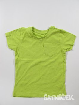 Zelené triko pro kluky secondhand