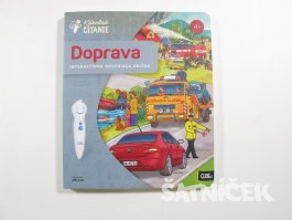 Kniha Doprava interaktivní -slovenky 